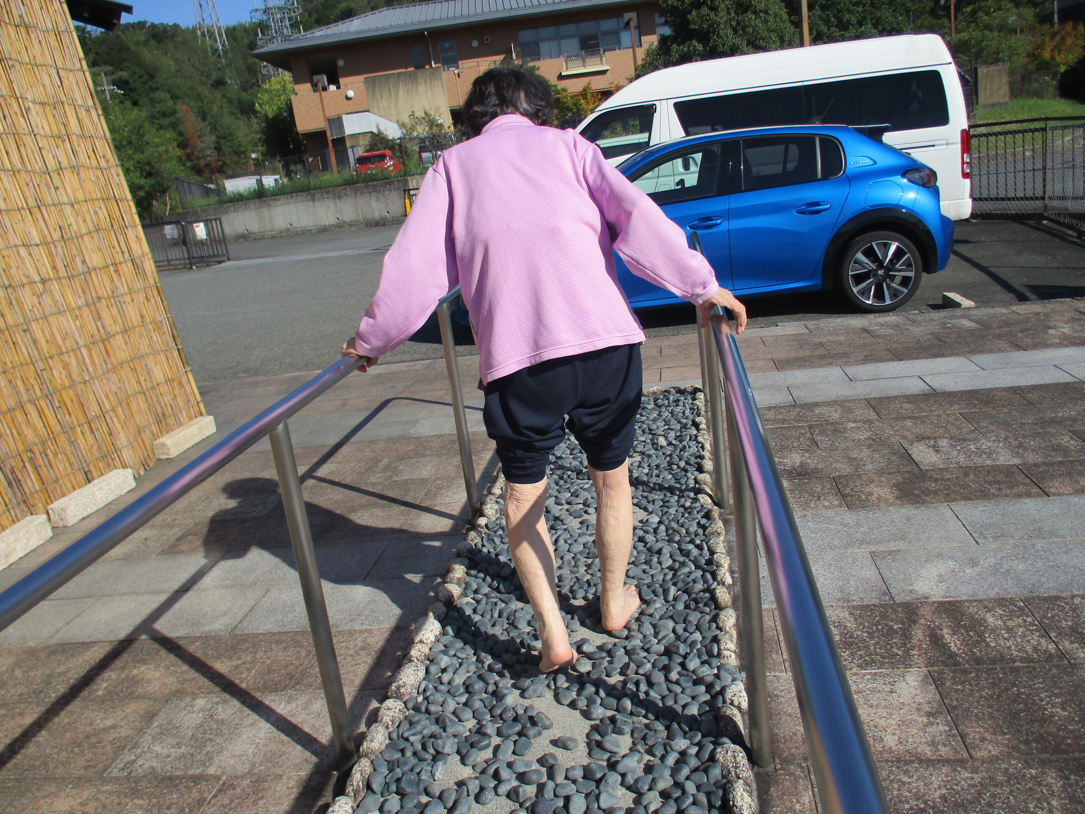 足湯ツアーの写真