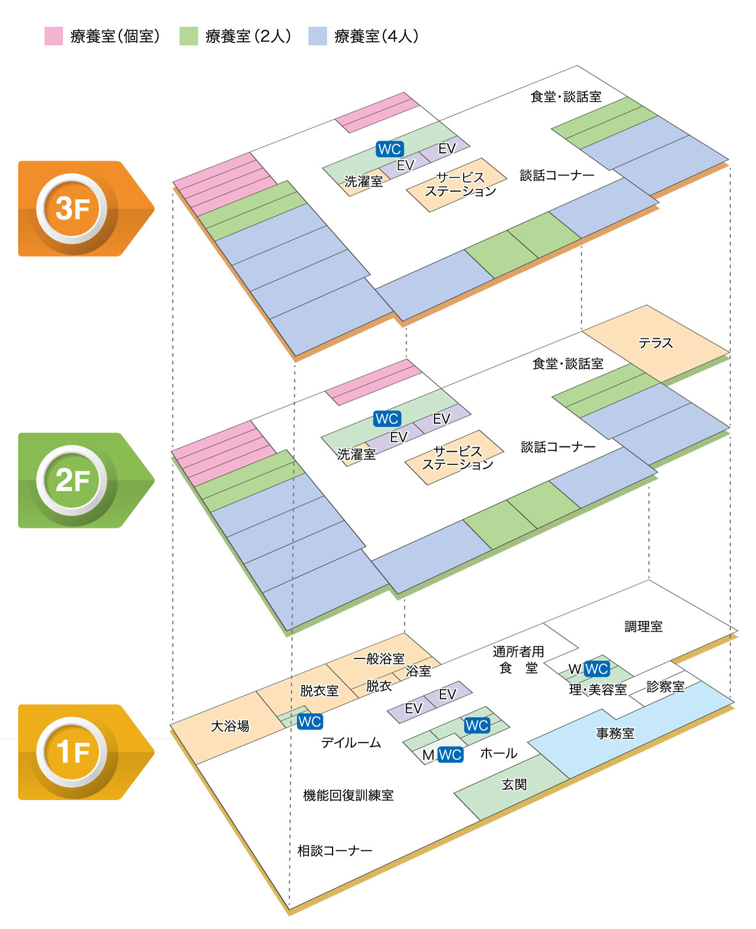 グランファミリアのフロアマップ