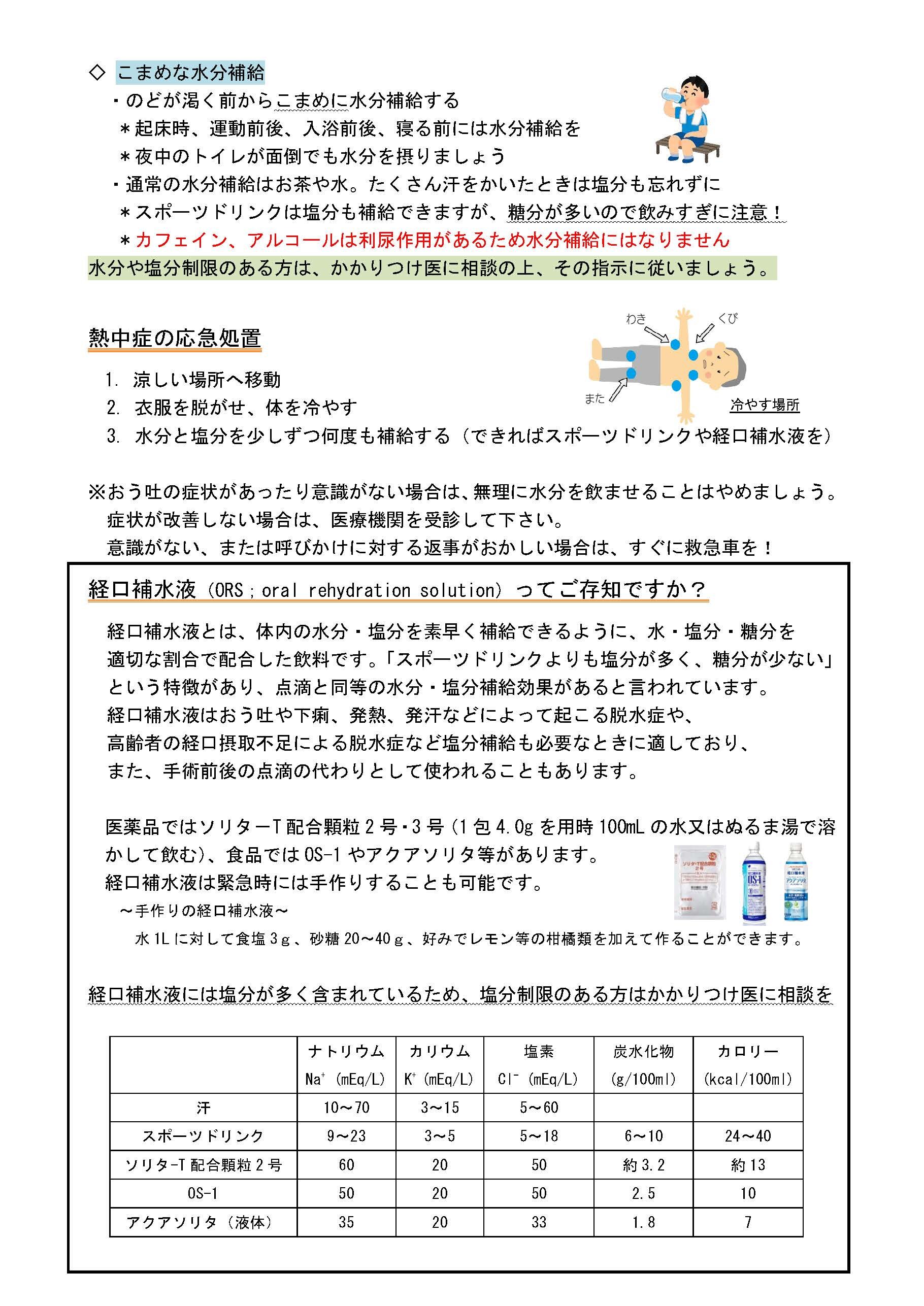 7月の薬局だよりのご紹介②の写真