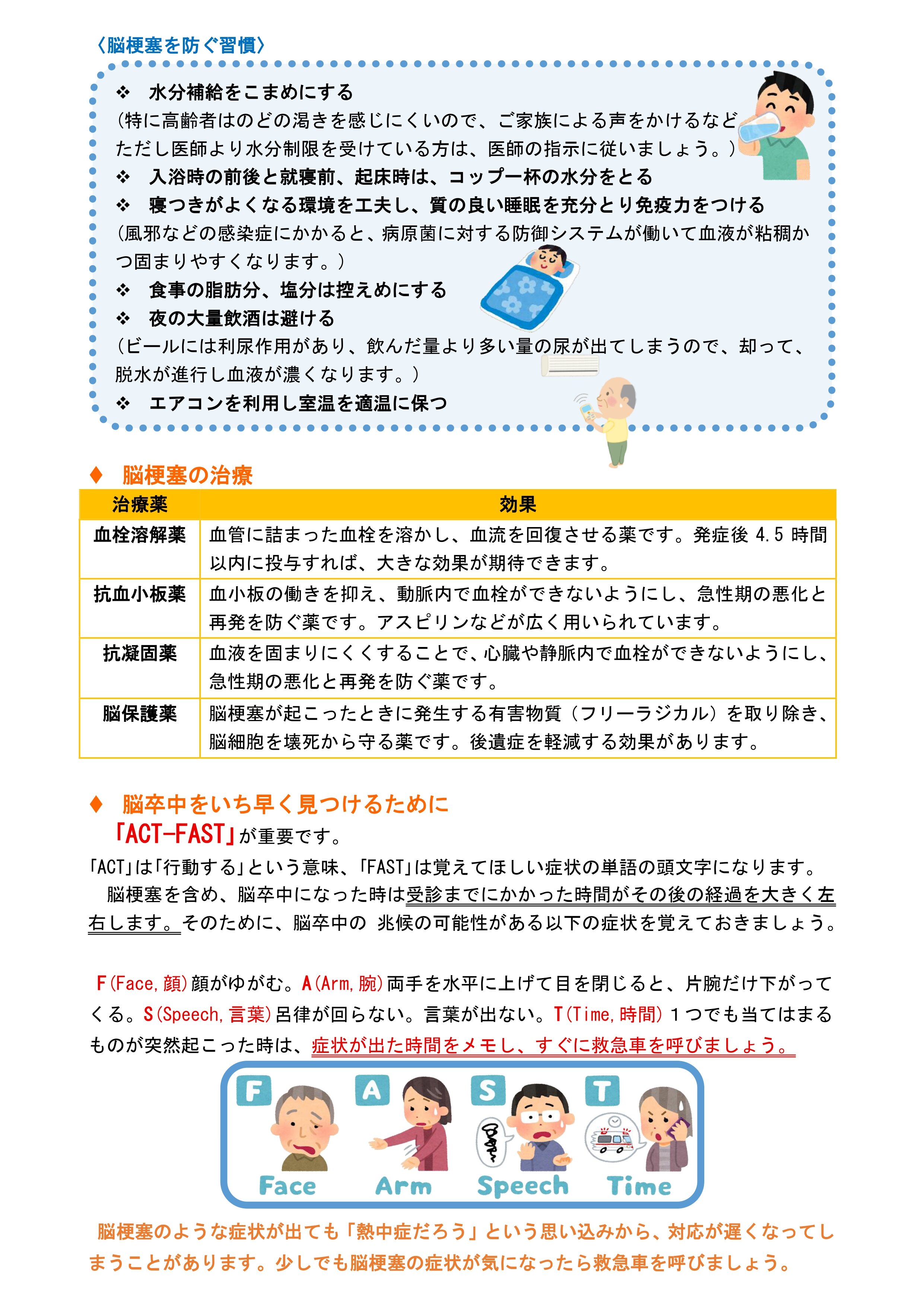 薬局だより 8月号②の写真