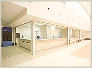 白庭病院の受付の写真