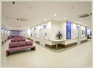 白庭病院の受付の写真